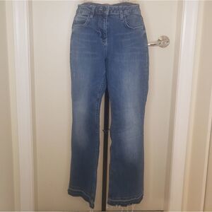 Sandwich_Denim slim fit flared leg jeans